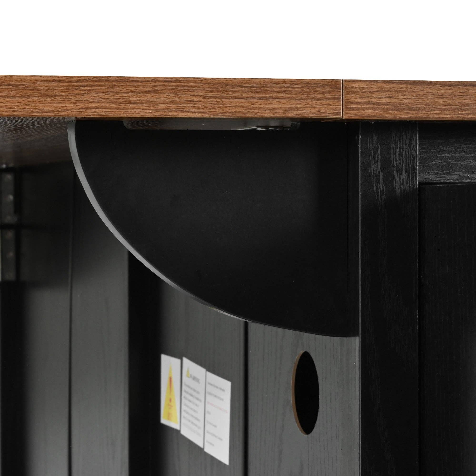 Orange County Decor - Wholesale Kitchen Storage/Organizer - K&K 53.5''Farmhouse Kitchen Island With Power Outlet, Kitchen Storage Island With Drop Leaf, Spice Rack And Drawer, Rolling Kitchen Cart On Wheels, For Home, Kitchen And Dining Room, Black Black31