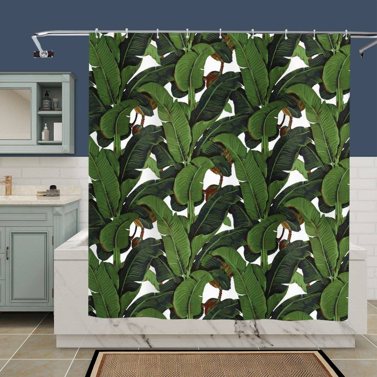 Wallpapers4Beginners – wholesale Shower curtain – Tenda da doccia con banane7