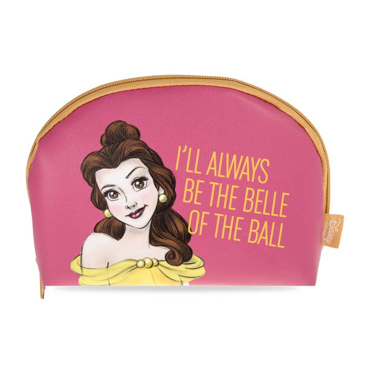 Mad Beauty Disney Pure Princess Belle Cosmetic Bag for wholesale by Mad Beauty USA LLC