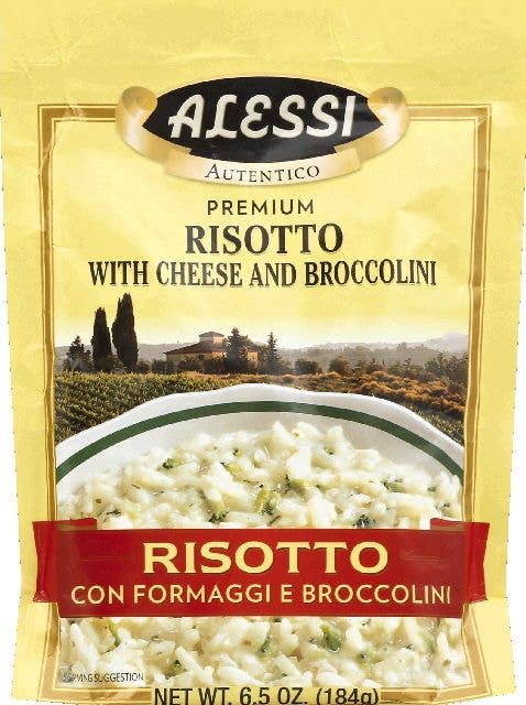 Hudson Meat Company - Wholesale Pasta - RISOTTO BROCOLLINI & CHEESE    -    ALESSI0