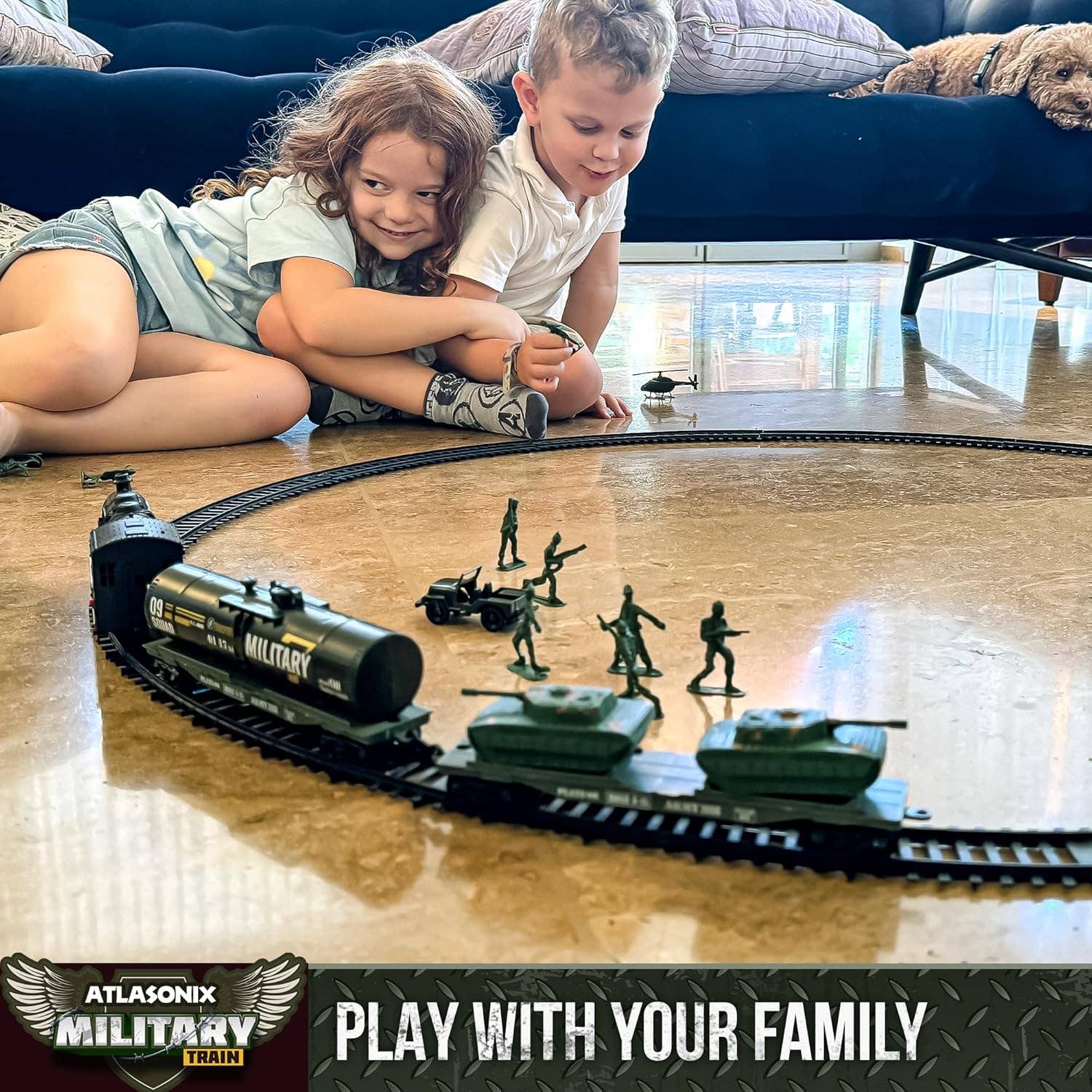 Atlasonix - Wholesale Toy Car/Truck - Kids - USA Train Set for Kids & Toddlers Includes Toy Train8