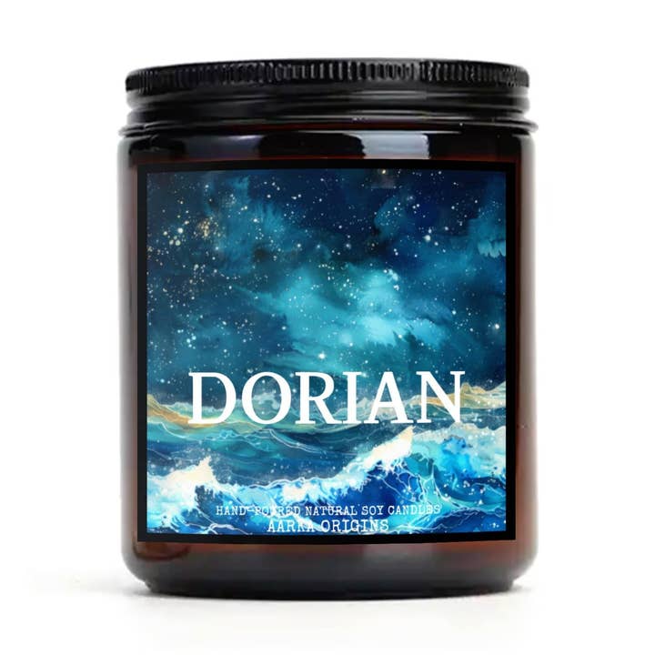Dorian Soy Candle, Officially Licensed Throne of Glass Sarah J. Maas Candles, bookish candles, wax melts, gifts for readers for wholesale by AARKA ORIGINS