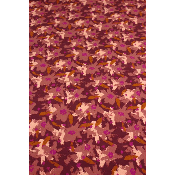 Eglantine et Zoé - Wholesale Fabric - Edel Terracotta Viscose Fabric2