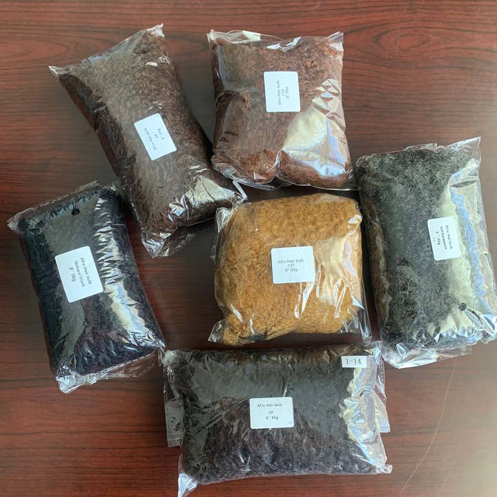 Elimicah - Wholesale Hair Extensions - Afro Kinky Bulk 100% Human Hair for Dreadlocks1