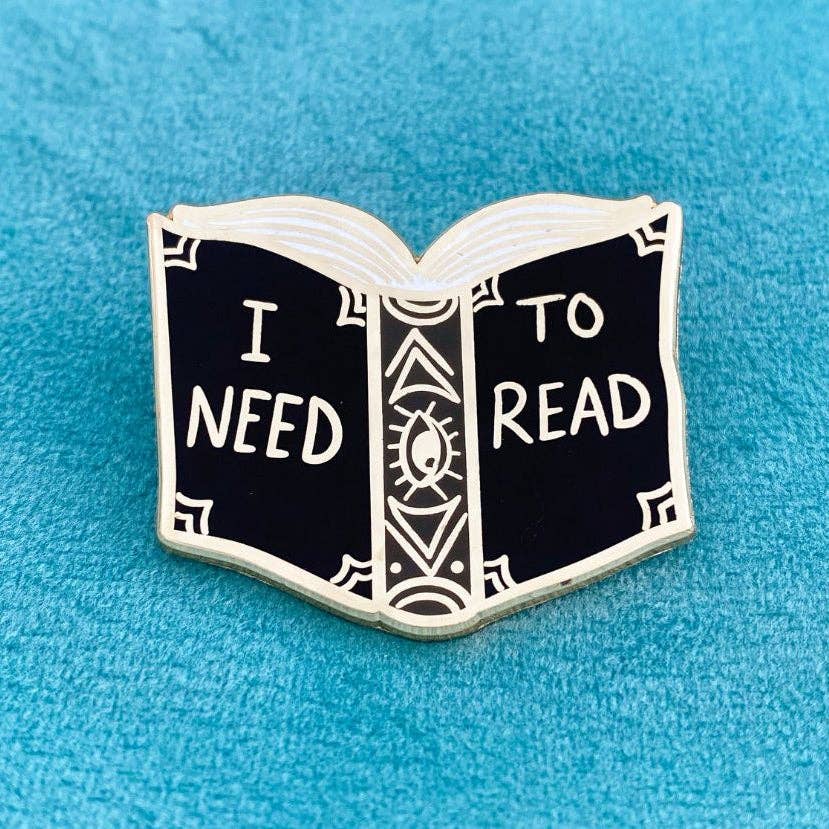 Jubly-Umph – wholesale Nål och knapp för kavajslag – Jag behöver läsa kavajnål3