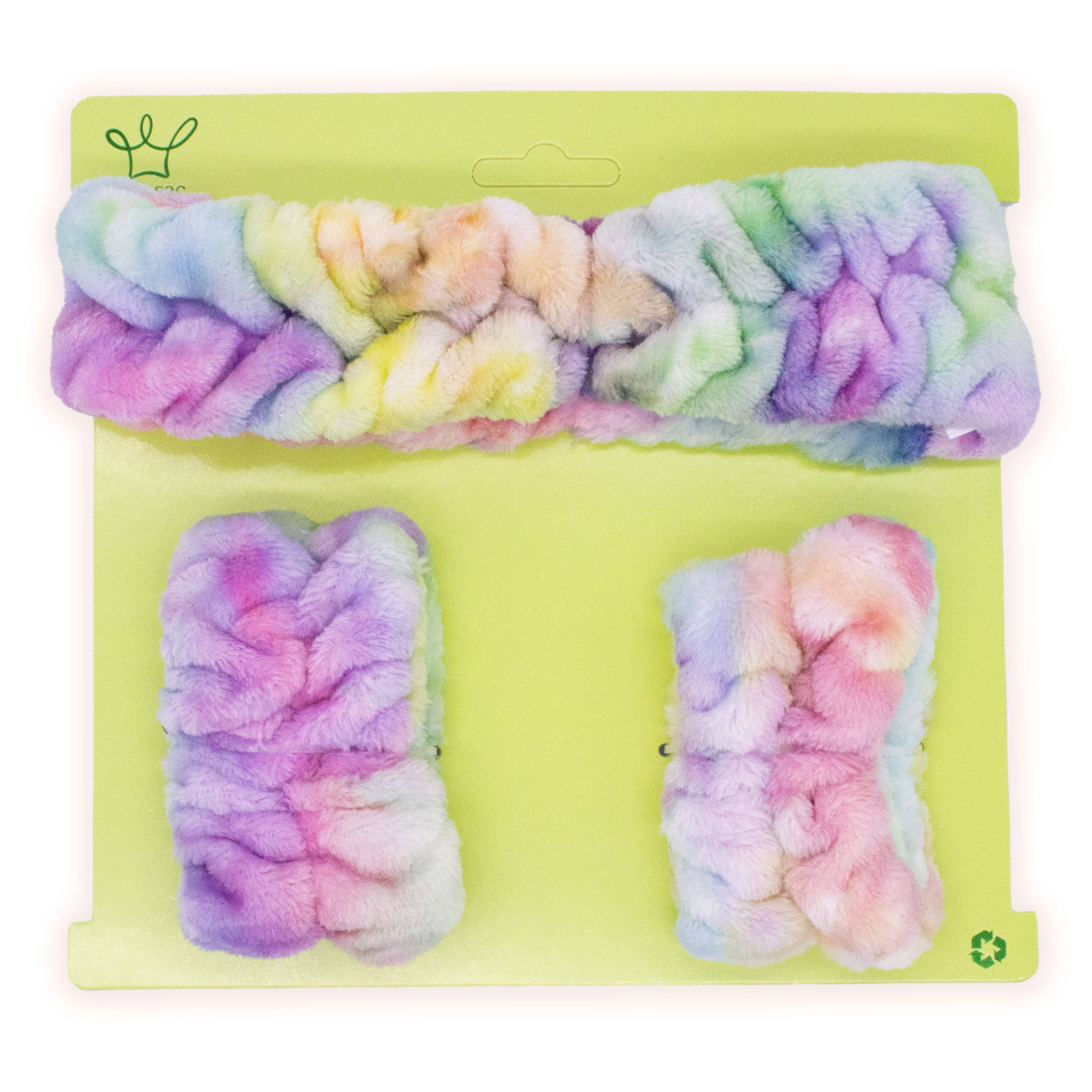 Frog Sac - Wholesale Spa Headband - Spa Headband - Skincare Headband & Wristband Set10