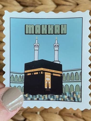 Makkah Stamp Sticker for wholesale by Creations With Faith Co