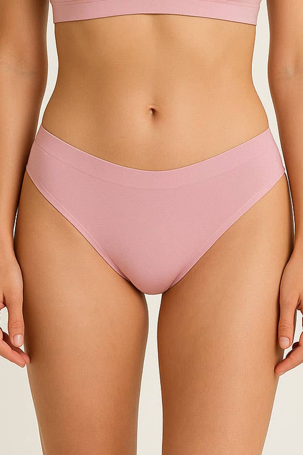 Laser Cut Seamless Thong - 6 Color Pack-90078-THG-6-C01 for wholesale on Faire11