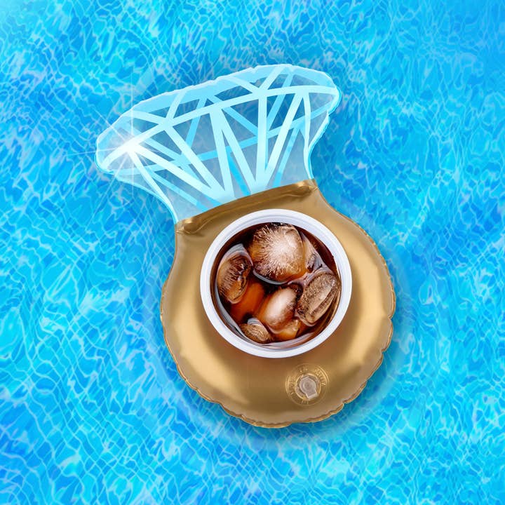 BigMouth Inc - Wholesale Inflatables - Bling Ring Beverage Boats (3-Pack)1