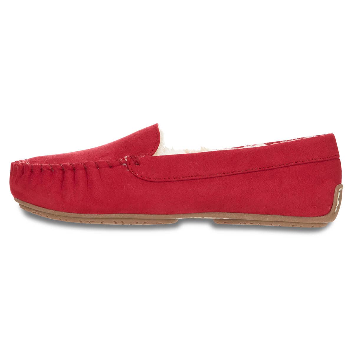 Floopi – Engroshandel Slippers - Dame – Kvinders Lily Moccasin imiteret Suede Hjemmesko2