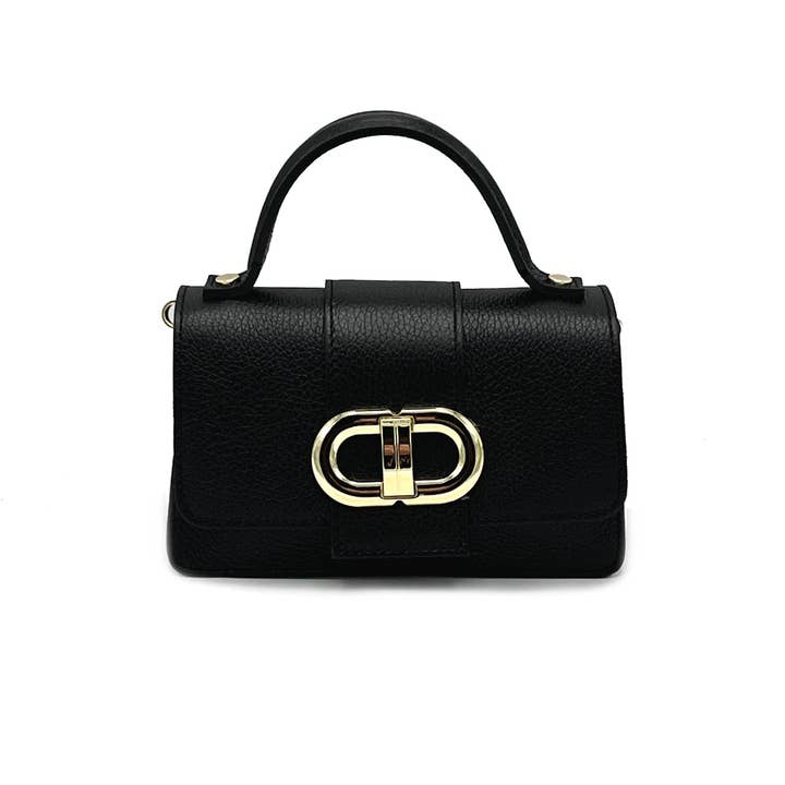 Suie Valentini srl – Großhandel Schultertasche – Damen – Echte Leder-Umhängetasche, MINI-Größe, Made in Italy, Art. 1124139