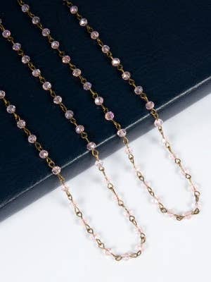 Krystalperlekæde Halskæde N1163-159-BZ for engroshandel hos Ole