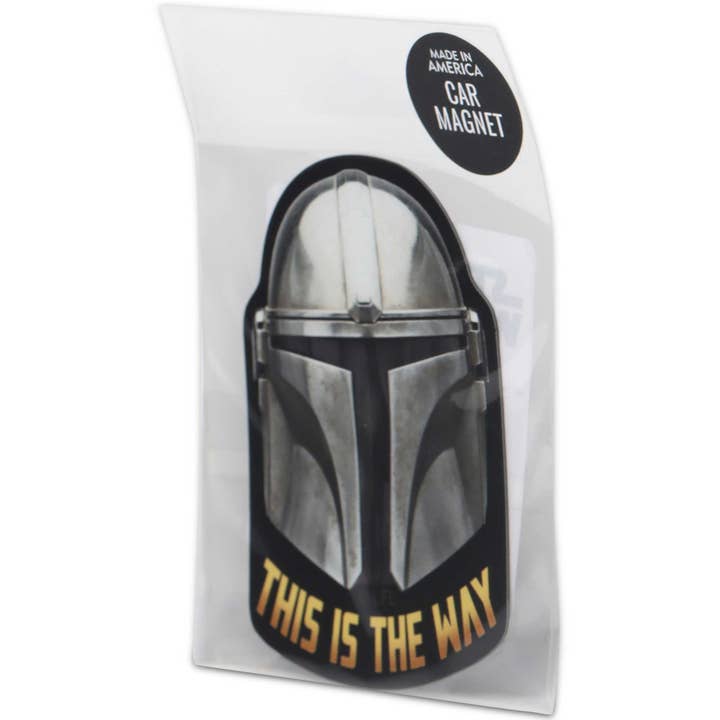 Open Road Brands, LLC - Vente Aimants - Magnet en vinyle Disney Star Wars Mandalorian This Is the Way1