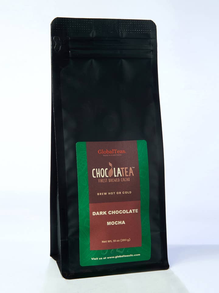 Moka au chocolat noir ChocoLaTea™ - sachets de 12/10 oz - WH pour la vente par Global Teas, LLC