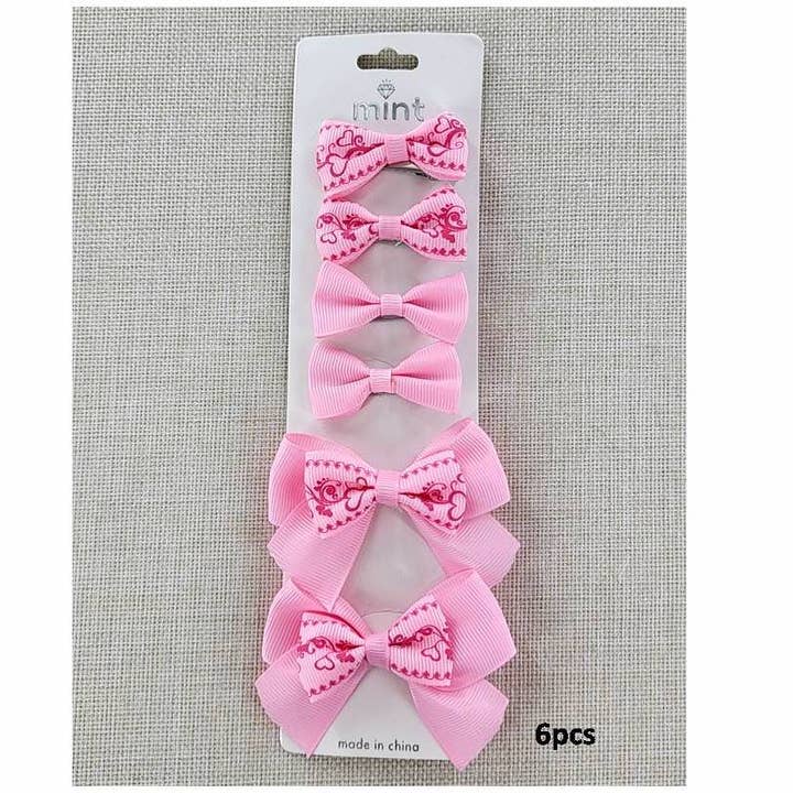 Hartvormige Haarstrik Clip Set voor wholesale door Atlas Fashion