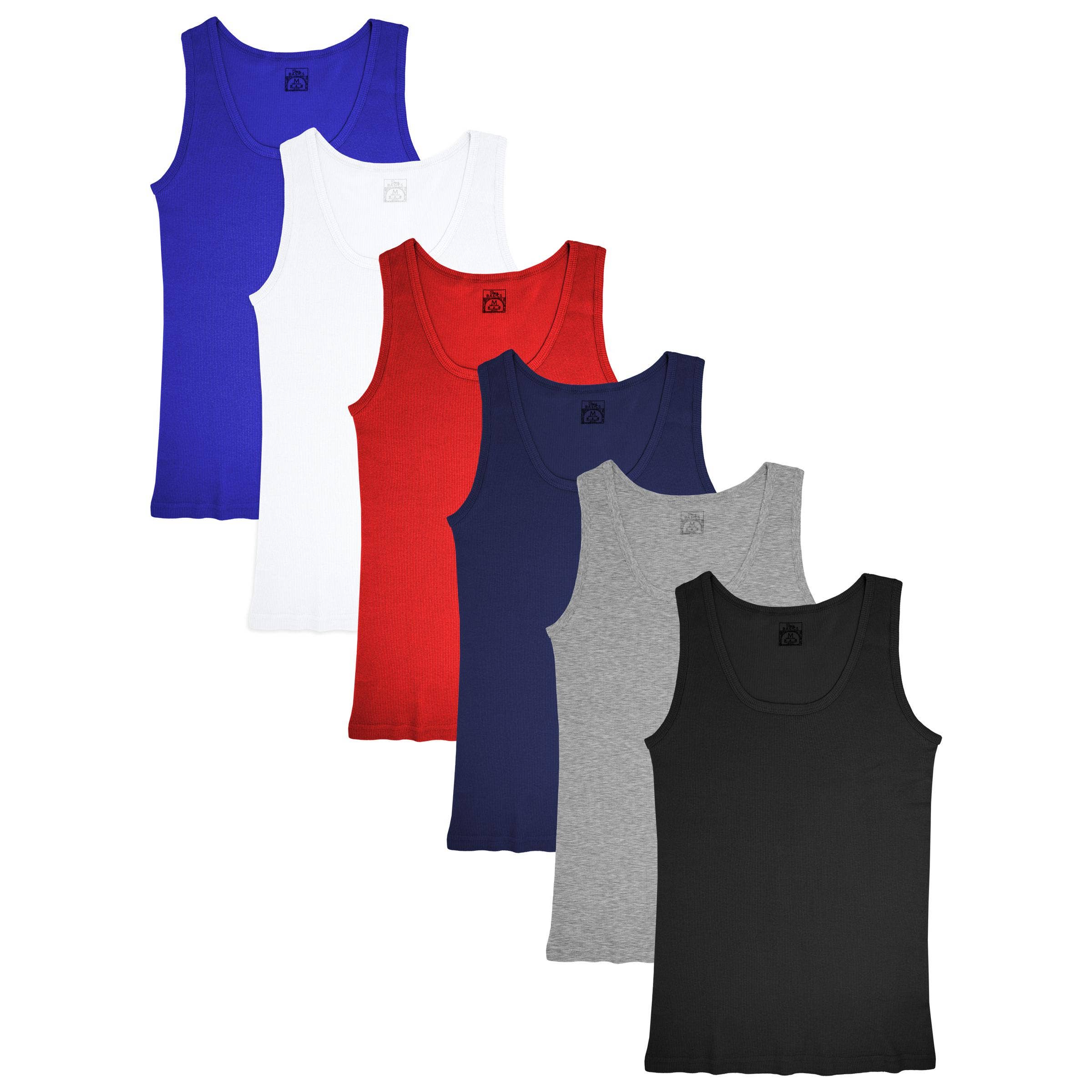 I-Wear Brands - Wholesale Tank Top - Women's - Women's 100% Cotton Ribbed Tank Top4