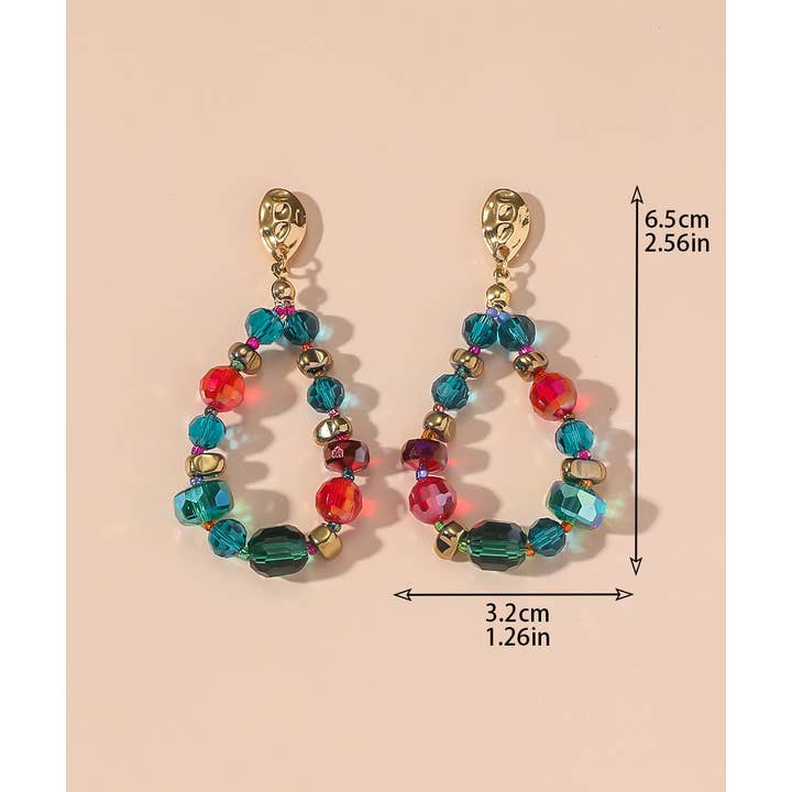 Blossom bijoux - Vendita all'ingrosso Orecchini pendenti - Orecchini a bottone 25AHBOL0091