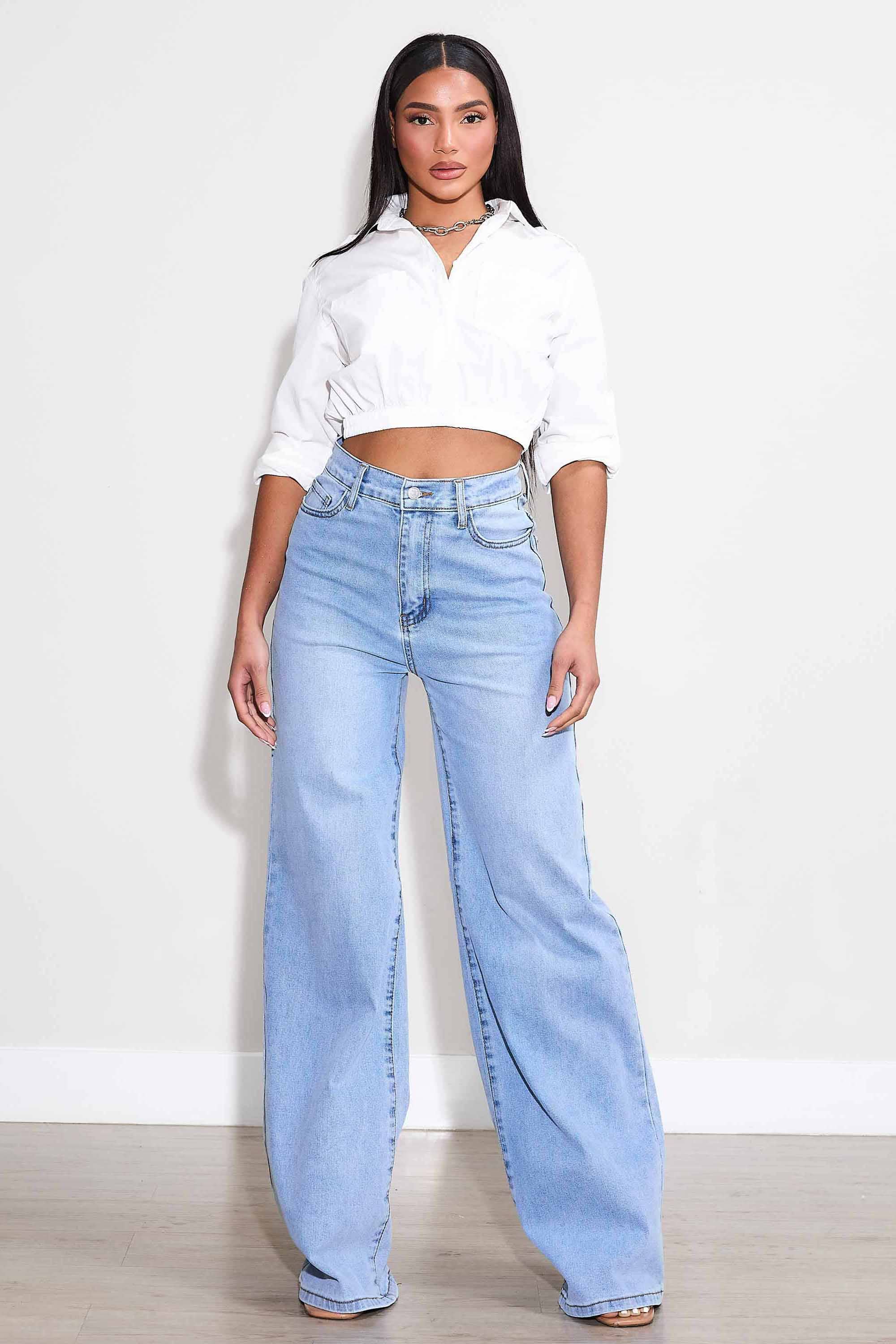 Vibrant M.i.U – wholesale Jeans – Women’s – WIDE LEG - Rigid with Comfort Stretch9