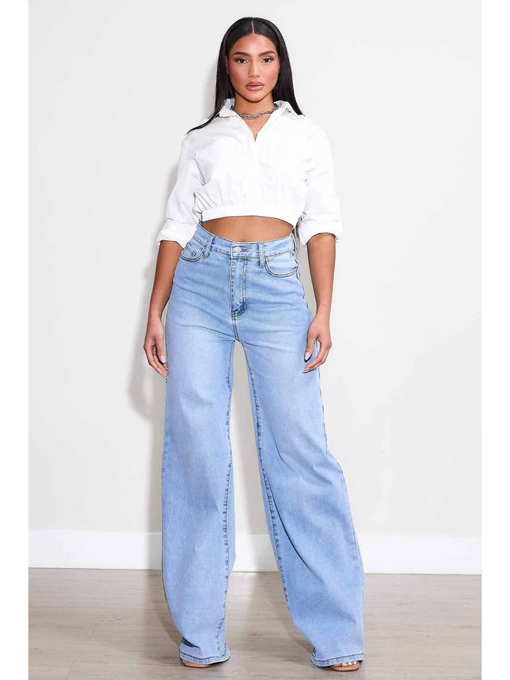 Vibrant M.i.U – wholesale Jeans – Women’s – WIDE LEG - Rigid with Comfort Stretch9