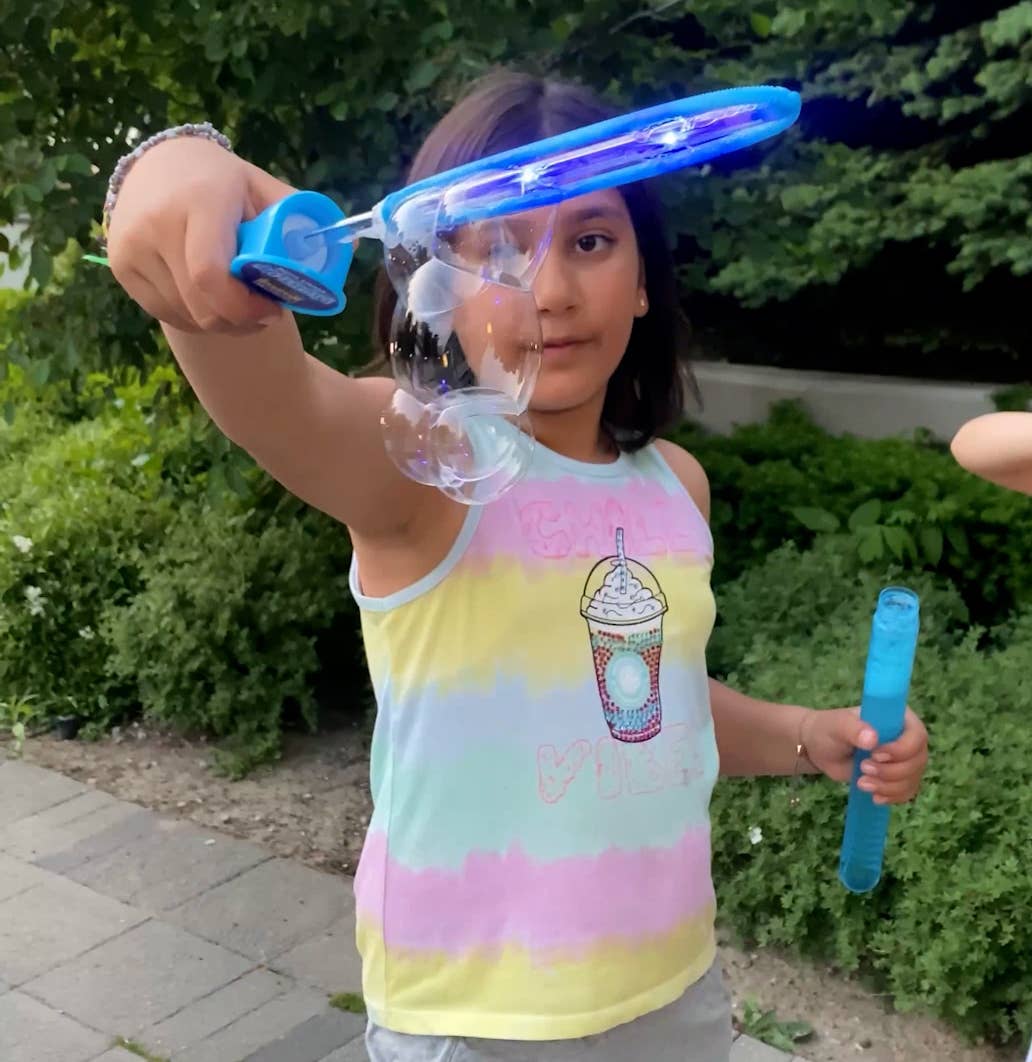 Wishbone Products - Wholesale Bubble Wand - Kids - LED 3 Color Light Up Motion Bubble Wand 5oz solution8