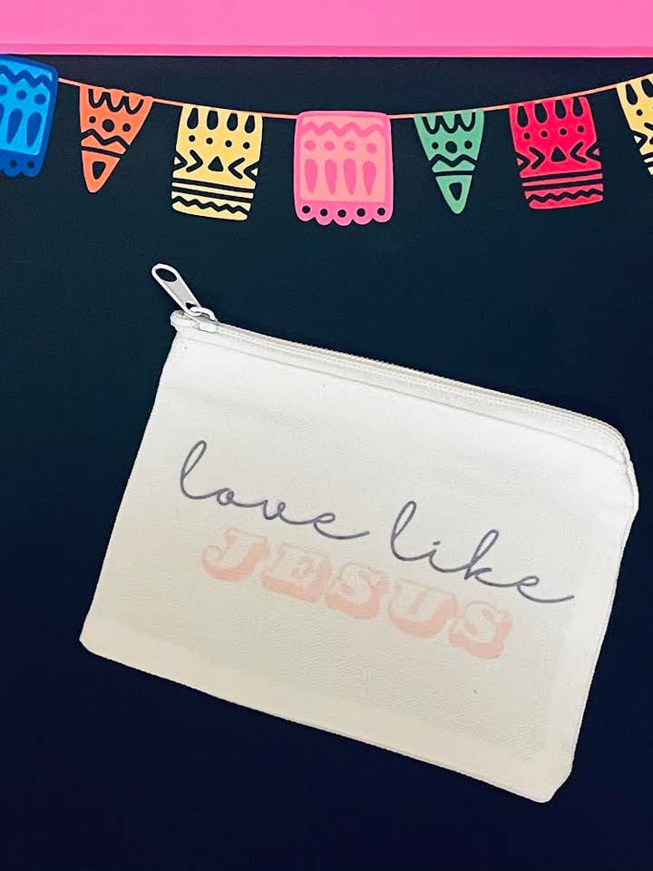 Borsa Love Like Jesus in tela per la vendita all'ingrosso da parte di Buck Wild Hacienda