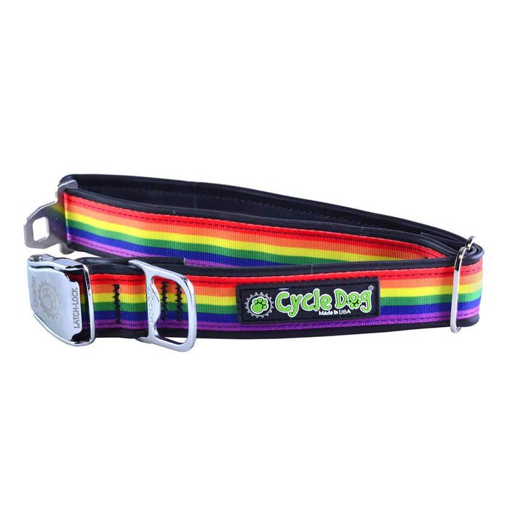 Cycle Dog - Wholesale Pet collar – Dog - Rainbow Pride Dog Collar1
