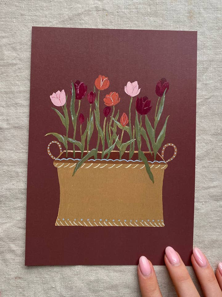 Estampado A5 - Tulips Galore para venta al por mayor de Harriet Watson