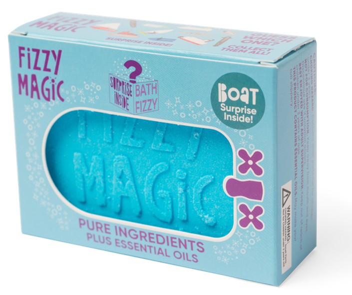 Purposeful Bliss - Fizzy Magic - Wholesale Bath Bomb/Fizz - Kid's Bath Bombs, Boat Surprises Mix2
