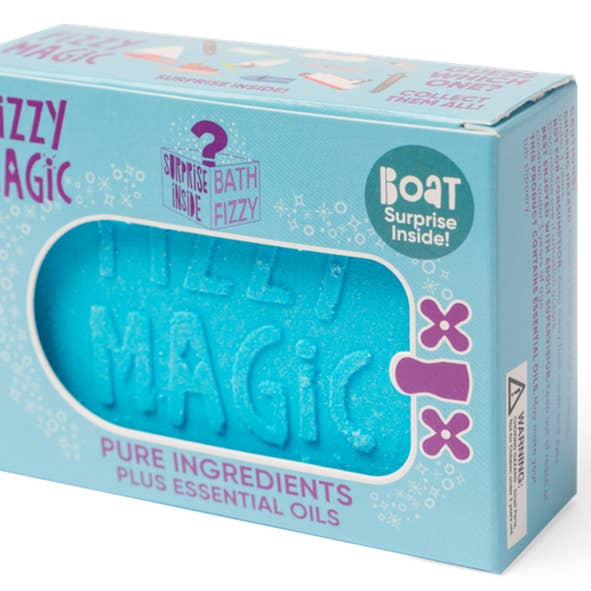 Purposeful Bliss - Fizzy Magic - Wholesale Bath Bomb/Fizz - Kid's Bath Bombs, Boat Surprises Mix2