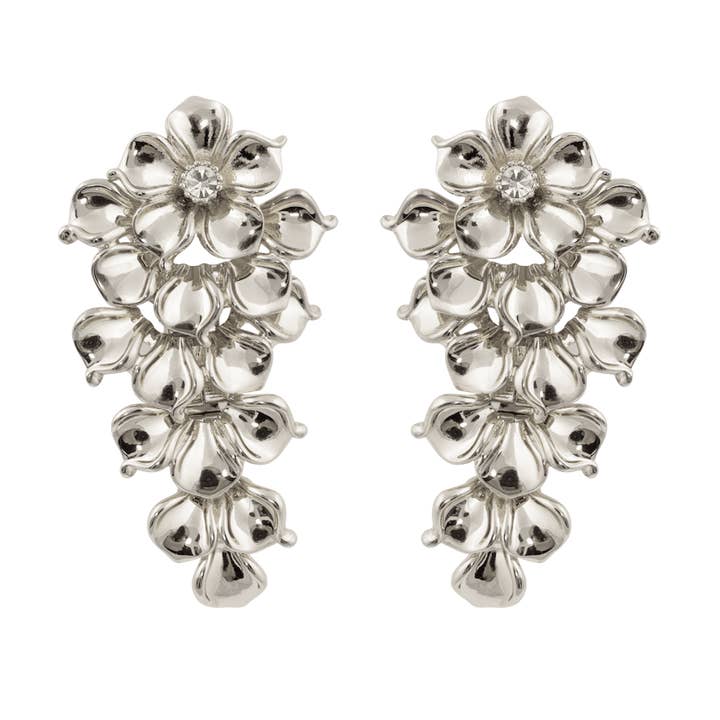 BOUCLES D'OREILLES LA FLEUR pour la vente par IOAKU by Fanny Ek