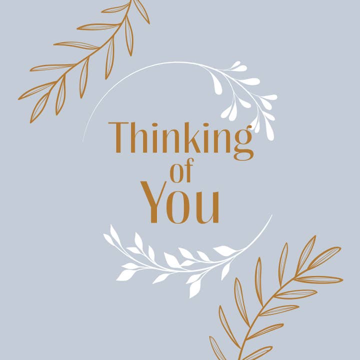 Thinking of You Greeting Card for wholesale by Swan River Studios