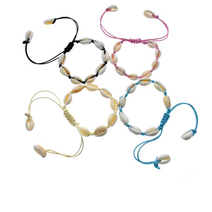 DK Hawaii - Wholesale Beaded Bracelet - Cowrie Shell Bracelets-Anklets0