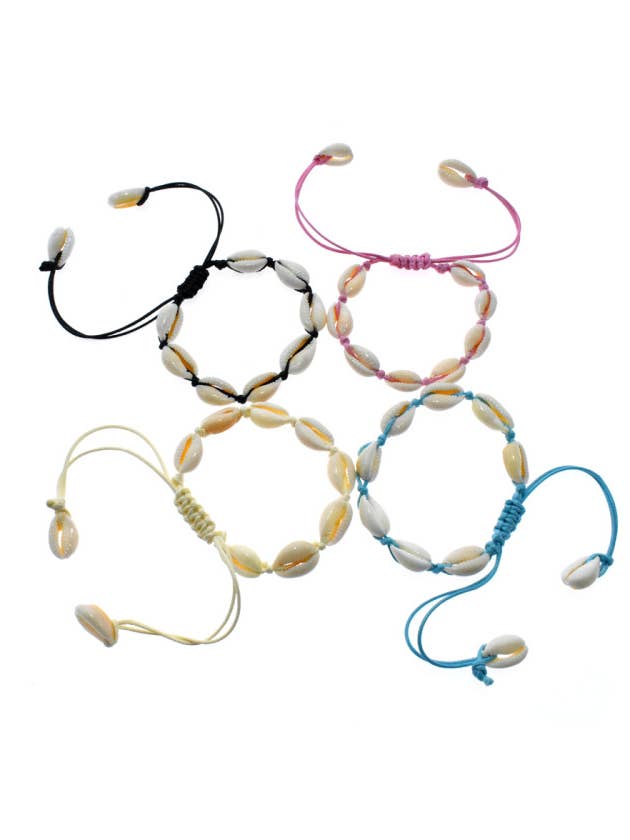 Cowrie Shell Bracelets-Anklets for wholesale by DK Hawaii
