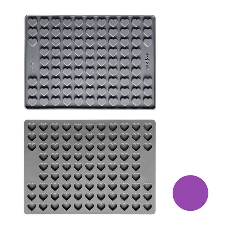 Collory – snacks e guloseimas - Cão por atacado – Tapetes de silicone para assar em formato de coração (mini e médio)7