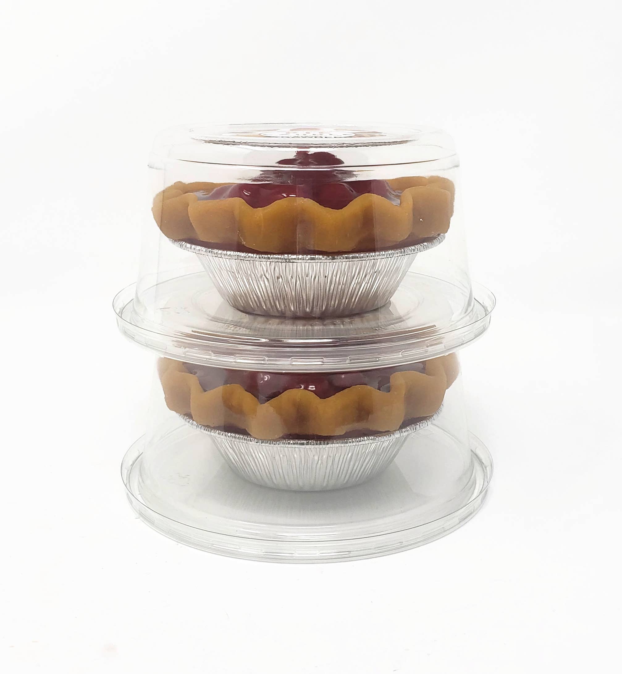 Candlelit Desserts - Wholesale Novelty Candle - 3" Strawberry Pie Candle4