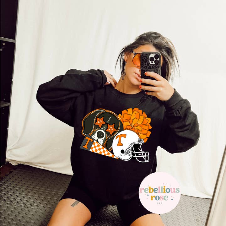 TN Spirit Crewneck Sweatshirt for wholesale by Rebellious Rose LLC