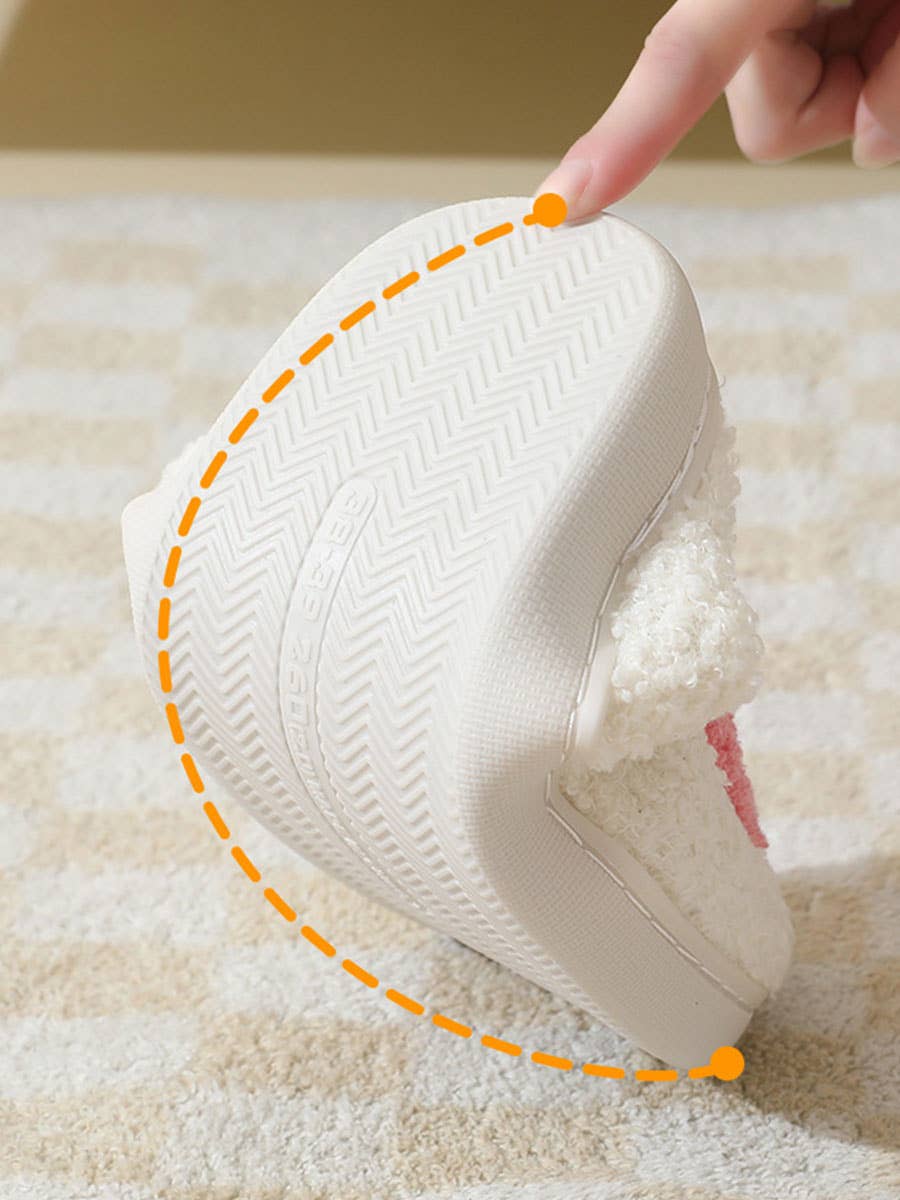 DOUBLJU - Wholesale Slippers - Unisex - Smiley Face Unisex Cotton Slippers for Fall,Winter
20