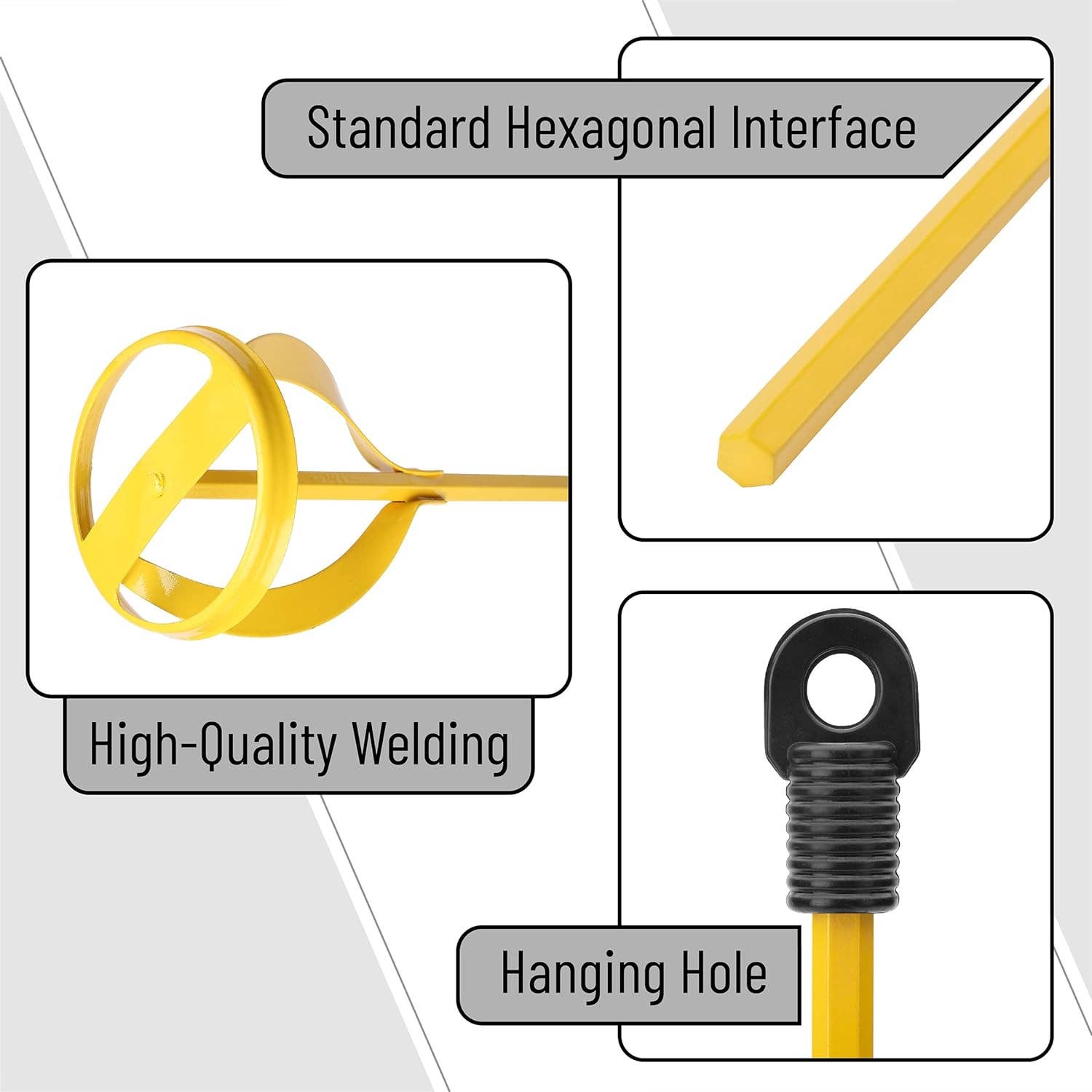 Bates Choice – wholesale Paint/wax brush – Bates- Paint Mixer, 1 to 3 Gallon Buckets3