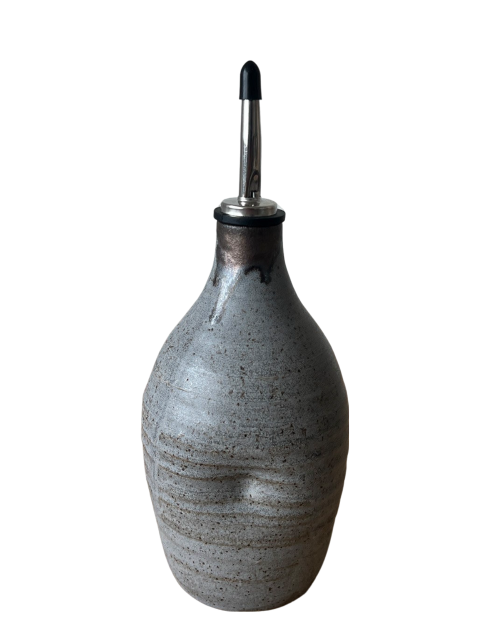 Gina DeSantis Ceramics – wholesale Oil/vinegar dispenser – Luna Oil Cruets3