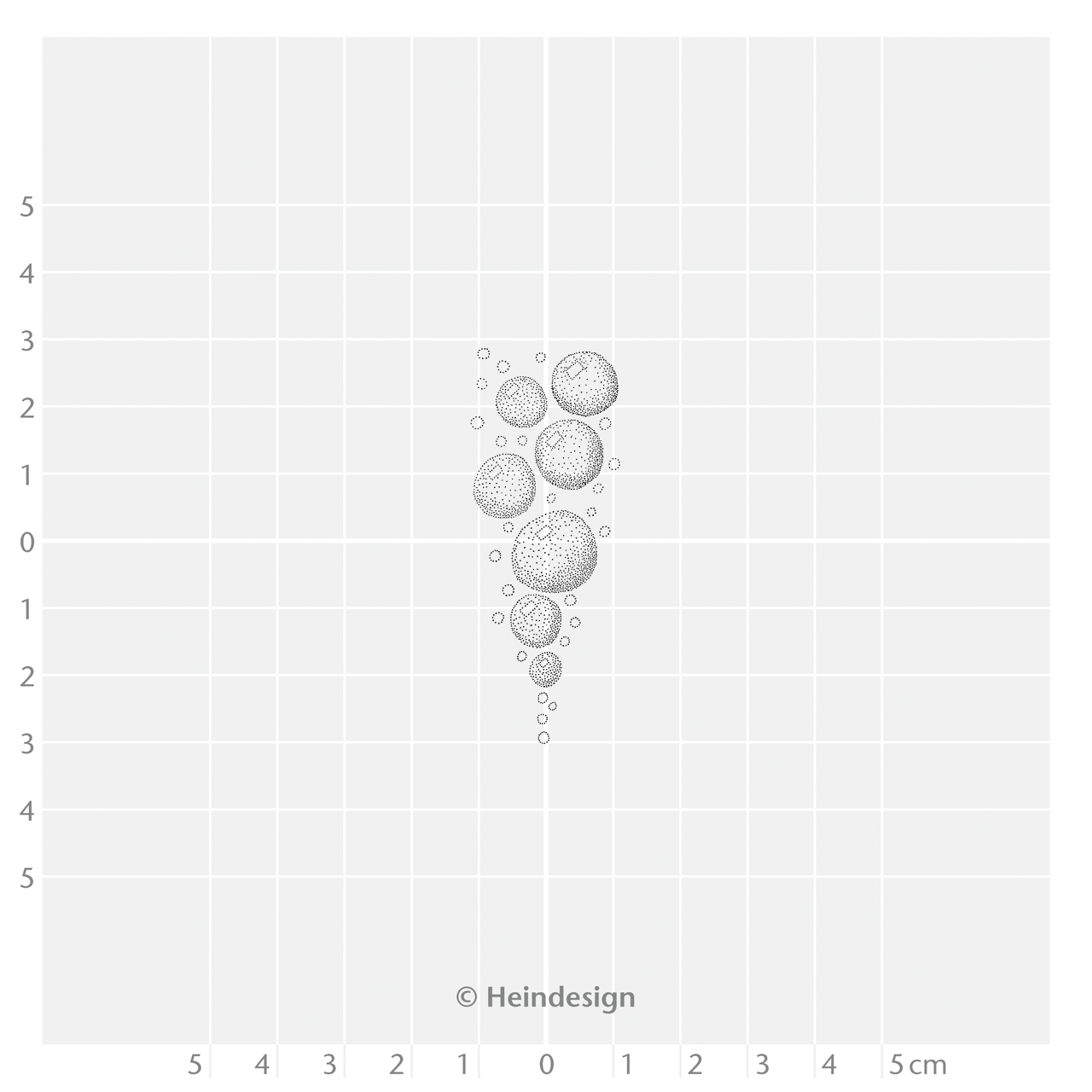 Heindesign - Wholesale Rubber/Decorative Stamp - Stamp: soap bubbles1