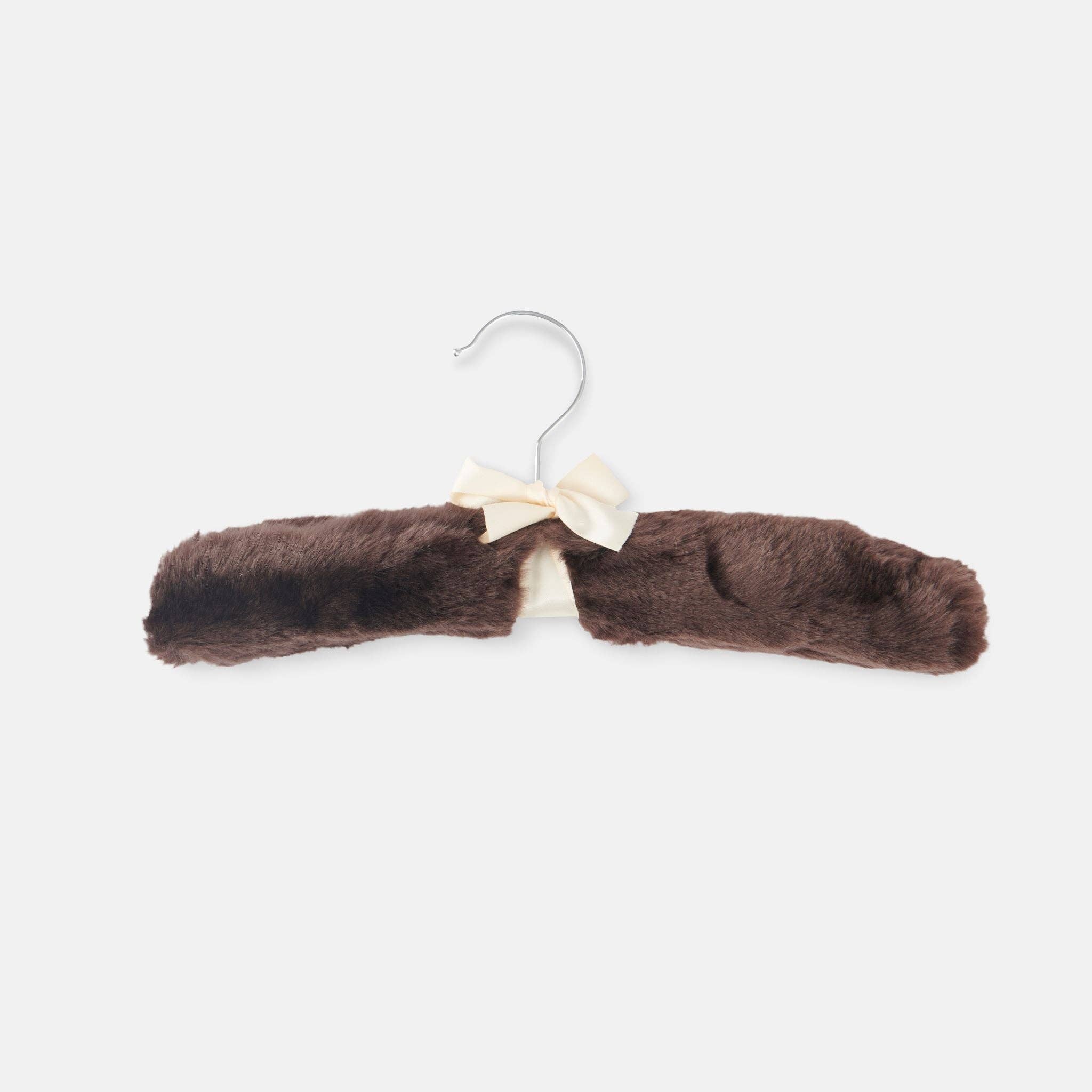Minimink Australia - Wholesale Clothes hangers - Coat Hanger - faux fur covered, 3-pack1