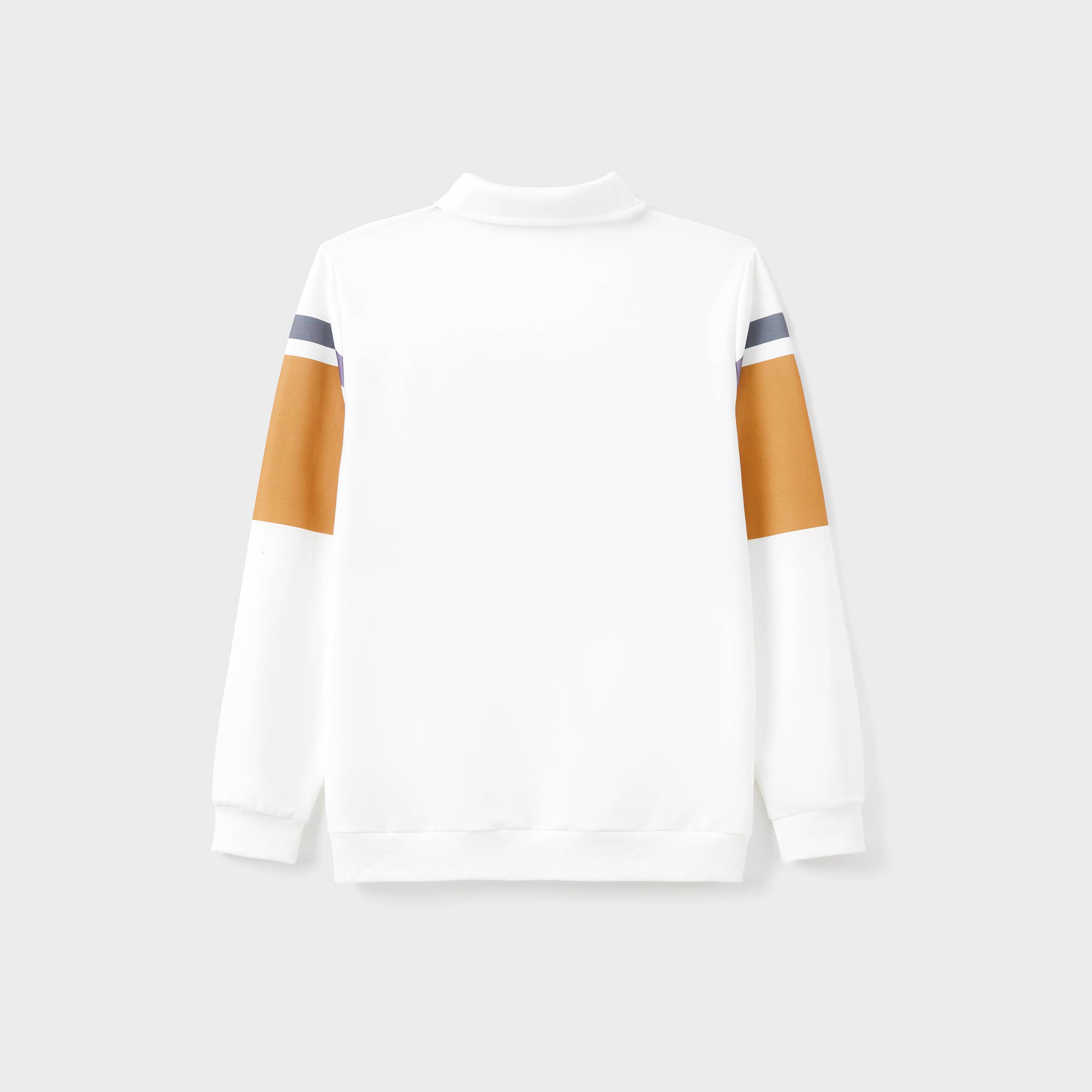 Brun Familjens matchande plagg: långärmad pikétröja och klänning med volangkant för wholesale på Faire25