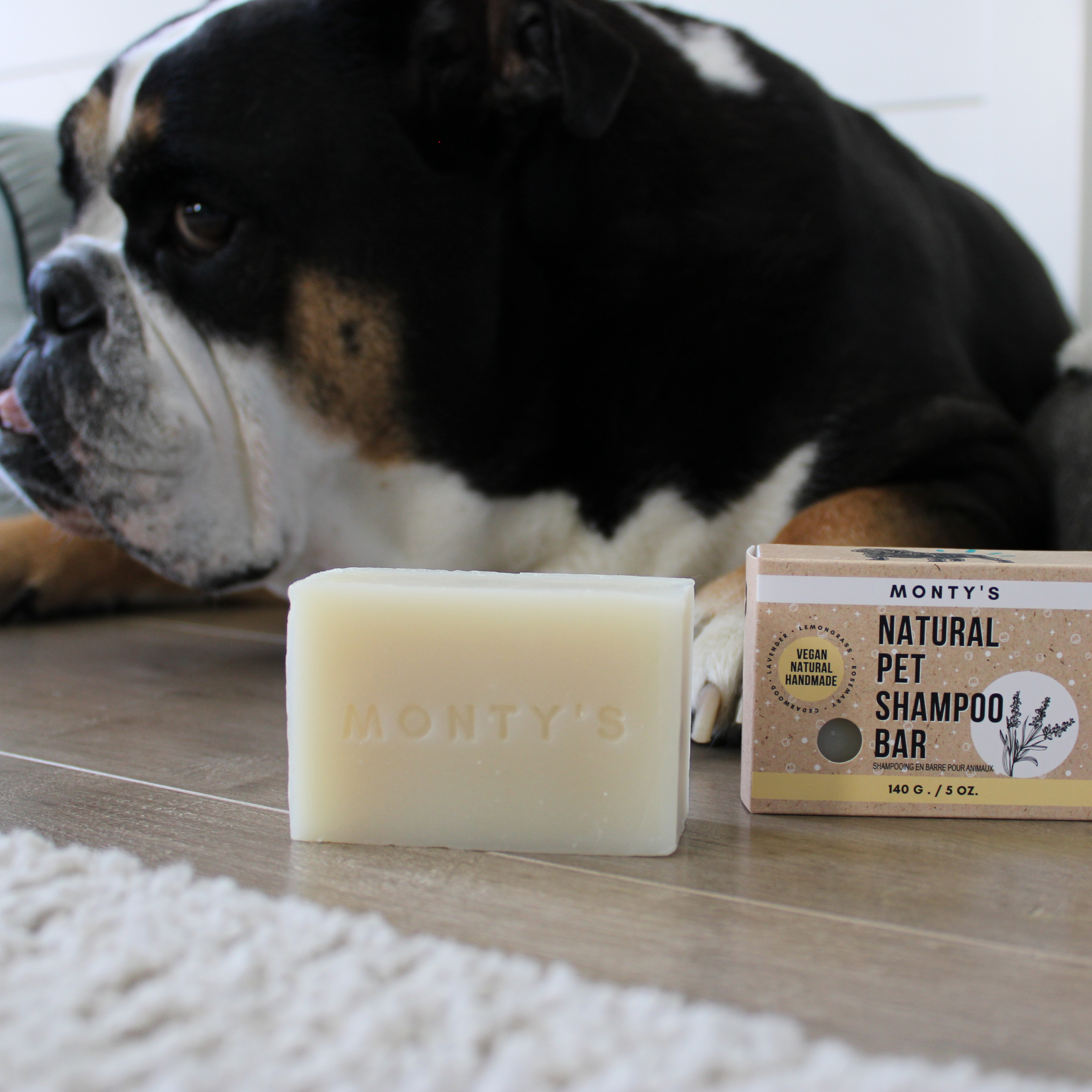 Monty's Bags - Wholesale Pet Shampoo - Dog - Natural Pet Shampoo Bar 📦 4-Case Value Pack8
