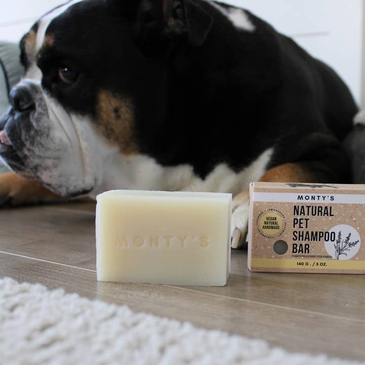Monty's Bags - Wholesale Pet Shampoo - Dog - Natural Pet Shampoo Bar 📦 4-Case Value Pack8