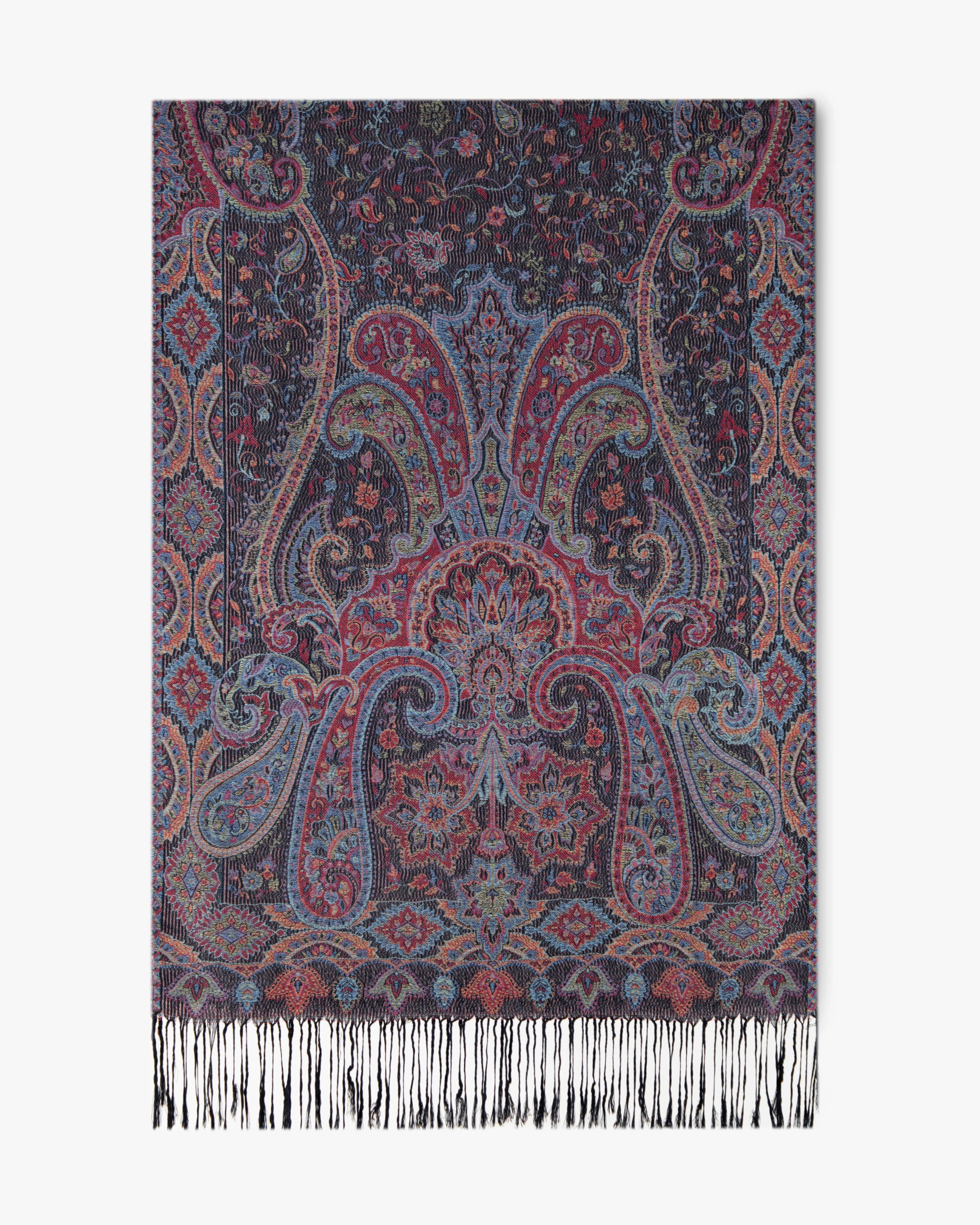 Original USA - Vente Écharpe – femme - Pashmina à motif cachemire victorien0