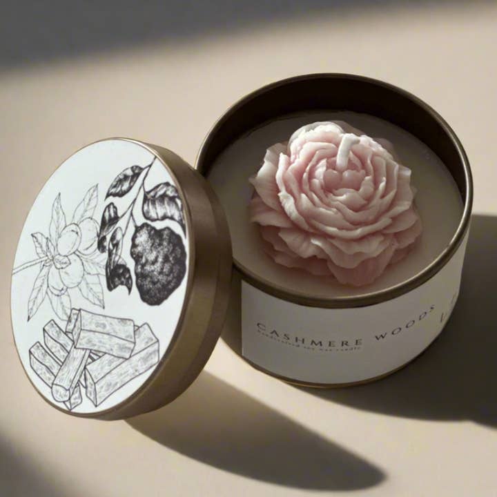 The Garden Variety Tin Candle (4oz) for wholesale by Lu home