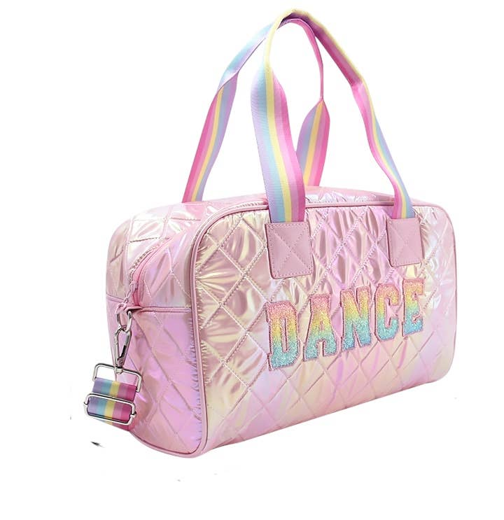 Mavi Bandz – wholesale Weekender bag – Kids – New Varsity Tote Medium Duffel Bag Dance Chenille Patch1