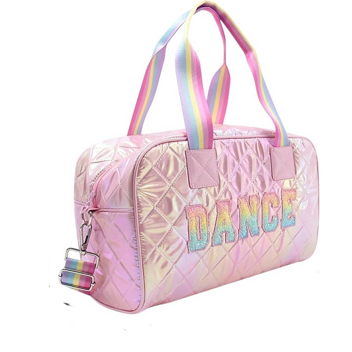 Mavi Bandz – wholesale Weekender bag – Kids – New Varsity Tote Medium Duffel Bag Dance Chenille Patch1