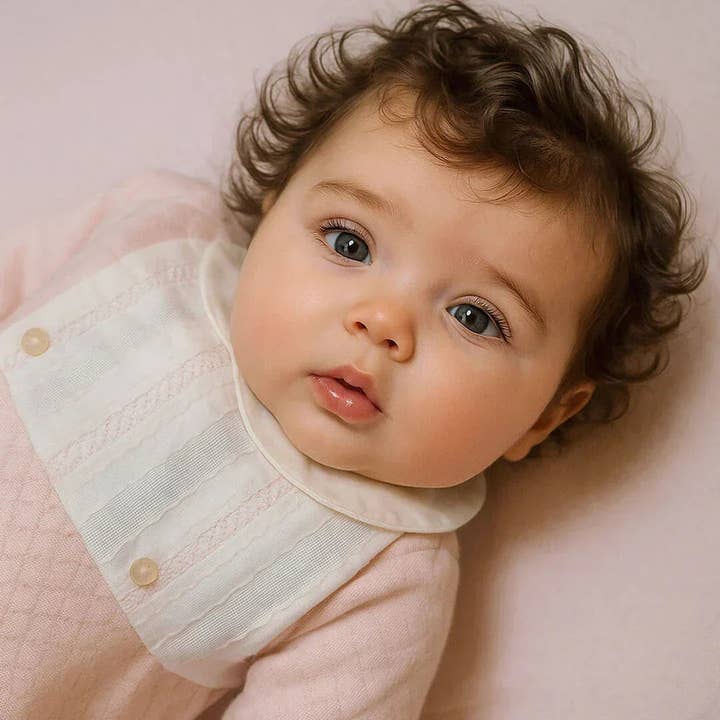 Babygrow Mimos 3 Rose pour la vente par Pim-Pam-Pum