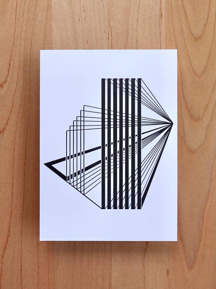 Letterpress Lines for wholesale by Rose Hollow Design Inc